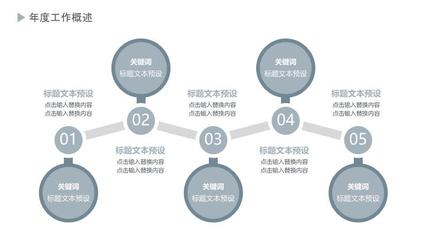 灰白時(shí)尚，創(chuàng)意無限 冬季工作總結(jié)與企業(yè)營銷策劃匯報(bào)